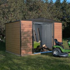 Woodvale Metal Apex Shed 10' x 6' with floor