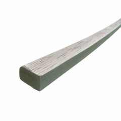 Millboard Bullnose Flexible Edging - Driftwood/ Smoked Oak - 32 x 50mm x 2.4m