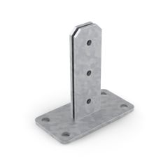 DuraPost Bolt Down post fixing galvanised 150mm ( Heavy Duty )
