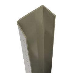 Durapost U Channel 52 x 30mm x 2.1 metres in Olive Grey