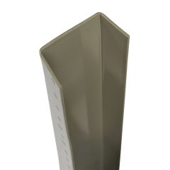 Durapost U Channel - Olive Grey - 52mm x 30mm x 2.1m