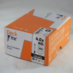 4.0 x 40mm Deck Tite Screw (200)