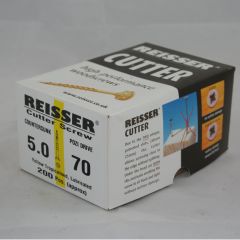 5.0 x 70mm Reisser Cutter Screws box of 200