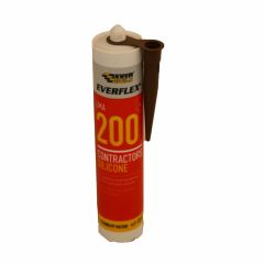 Everbuild Everflex LMA 200 Contractors Silicone Sealant *Brown* 295ml