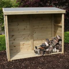 Hutton Enclosed Large Log Store (AHLSL) 1540mm x 1850mm