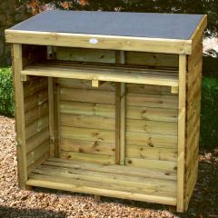 Hutton Enclosed Log Store (AHLS) 1270mm x 1265mm