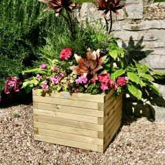 (LSP) Large Square Planter, Pressure Treated ** DISPLAY MODELS ONLY **