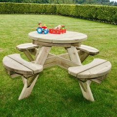 (CRPT) Childrens Round Picnic Table