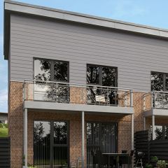 James Hardie Plank Cladding Cedar Pearl Grey