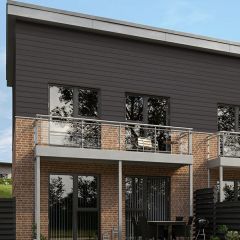 James Hardie Plank Cladding Cedar Rich Espresso