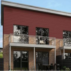 James Hardie Plank Cladding Cedar Traditional Red