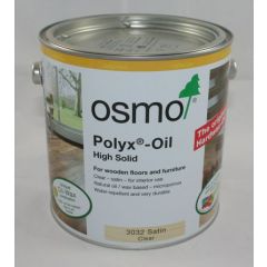 Osmo Polyx Original Hardwax Oil - Clear Satin 3032 - 0.75 litres