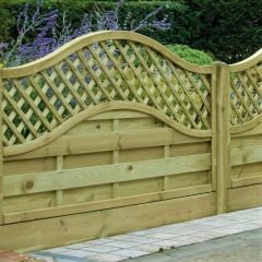 1.8m x 0.9m (6ft x 3ft) Omega Lattice Top Panel (OLT90)
