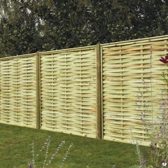1.8m x 1.8m (6ft x 6ft) Premium Woven Panel, Pressure Treated (PW180)