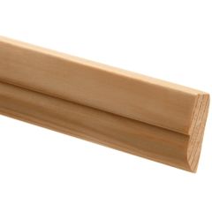 Pine Door Stop Floor Mouldings 12 x 34mm x 2.4m
