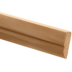 Pine Door Stop Floor Mouldings 12 x 34mm x 2.4m