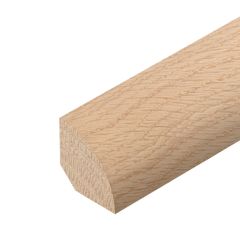 Oak Quadrant Floor Mouldings 18 x 18mm x 2.4m