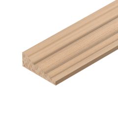 Oak Barrell Floor Mouldings 9 x 21mm x 2.4m