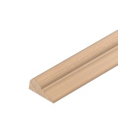 Oak Broken Ogee Floor Mouldings 8 x 15mm x 2.4m