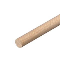 Oak Dowel  Moulding 18 x 18mm x 2.4m