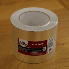 100mm Foil Tape in 45 metre roll