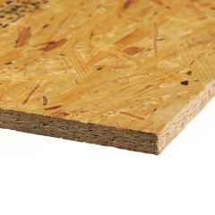 18mm OSB3 is compressed softwood and adhesive. No voids and no delamination means OSB is often preferred to ply