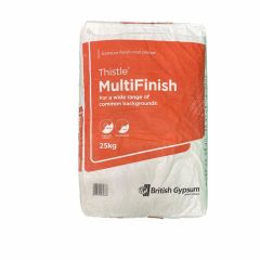 British Gypsum Thistle Multi Finish Plaster, 25kg