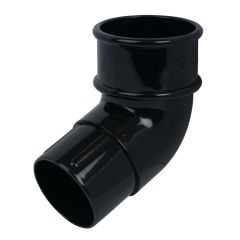 FloPlast (RBM2) 50mm Black Round Miniflo 112½° Offset Bend