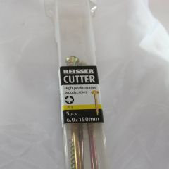 6.0 x 150mm Reisser Cutter Screws clipbox of 5