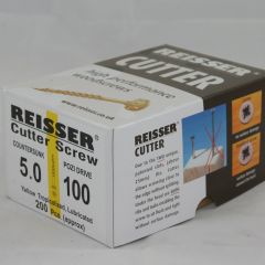 5.0 x 100mm Reisser Cutter Screws box of 200
