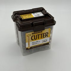4.0 x 40mm Reisser Cutter Screws Tub of 1200 inc 2x25mm Torsion bits
