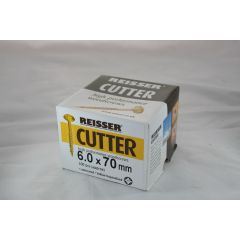 6.0 x 70mm Reisser Cutter Screws box of 100