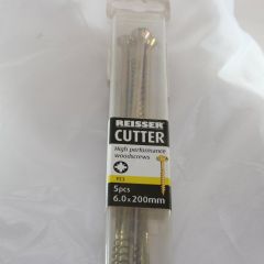 6.0 x 200mm Reisser Cutter Screws clipbox of 5