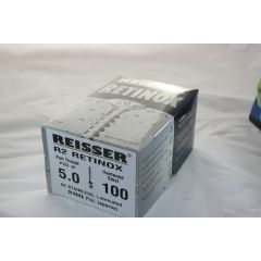 5.0 x 100mm Reisser Retinox A2 Stainless Steel Pozi Screws box of  200