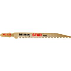 Reisser STAR Jigsaw blades pack of 5 (very clean cut) Wood and Plastic Tooth Length 91 mm