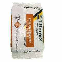Remix quick setting post mix. Speed up fencing installations with these plastic wrapped maxi bags. 20kg per bag 