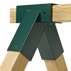 KBT Swing Corner Right Angle in Green for 90x90mm square