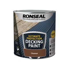 Ronseal Ultimate Deck Paint - Chestnut - 2.5L