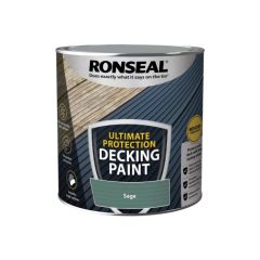 Ronseal Ultimate Deck Paint - Sage - 2.5L