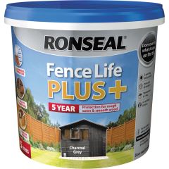 Ronseal Fencelife Plus+ Charcoal Grey 5.0 L