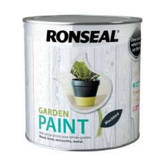 Ronseal Garden Colour Paint Blackbird 750ml