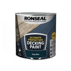 Ronseal Ultimate Deck Paint - Deep Blue - 2.5L