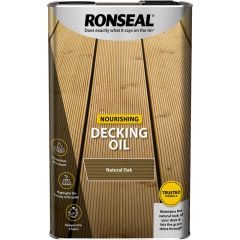 Ronseal Ultimate Protection Decking Oil Natural Oak 5L