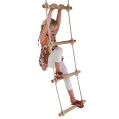 KBT Rope Ladder, 5 wooden rungs - 1.95m