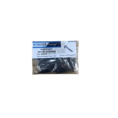 SITEMATE 4.0 x 40mm Pan Head Ruspert Black Screws