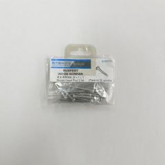 Sitemate 4.0 x 40mm Pan Head Ruspert Silver Screws