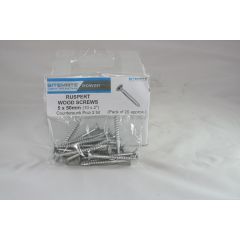 SITEMATE 6.0 x 50mm Countersunk Ruspert Silver Screws