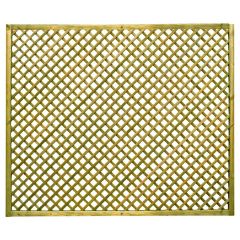 1.83x1.2m (6x4ft) 'Excellent' Rectangle Frame  Lattice Panel
