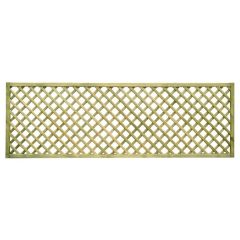 1.83x0.6m (6x2ft) 'Excellent'  Rectangle Frame Lattice Panel
