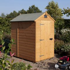 Security shed 7' by 5'; two other sizes in range ( 6' x 4' and 8' x 6')